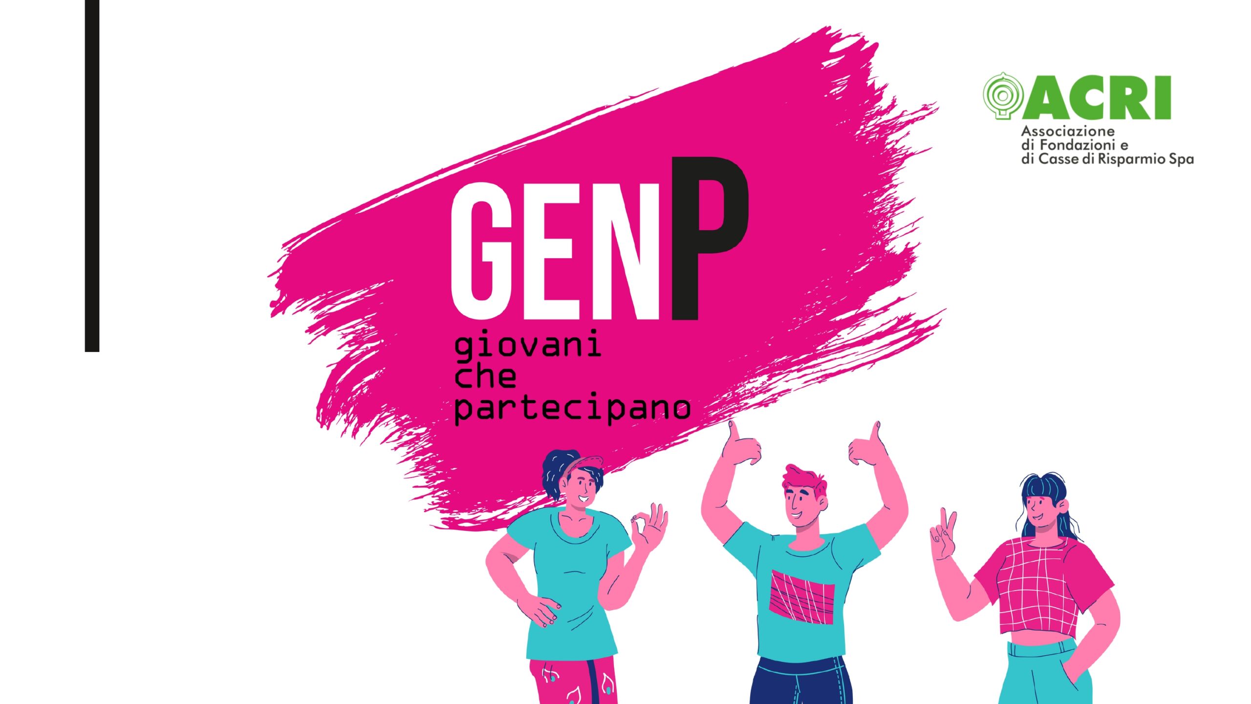 GenP – Giovani che partecipano: premio per le organizzazioni del Terzo settore  che incentivano la partecipazione giovanile